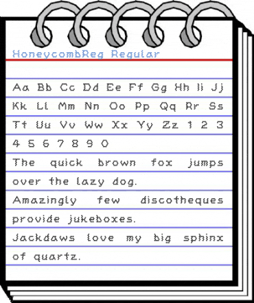 HoneycombReg Regular Font