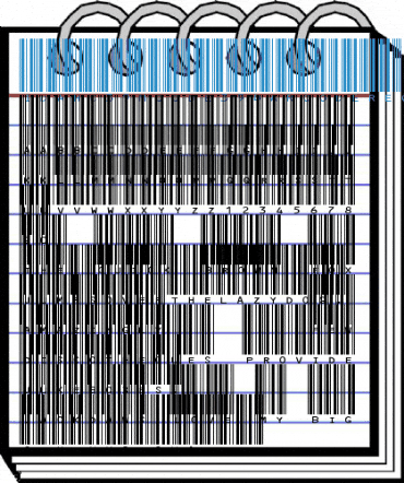 IDAHC39M Code 39 Barcode Regular Font