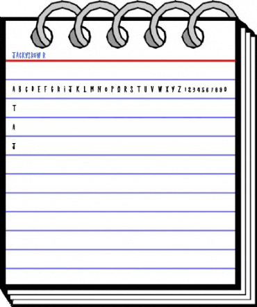 JACKYSHOW Regular Font