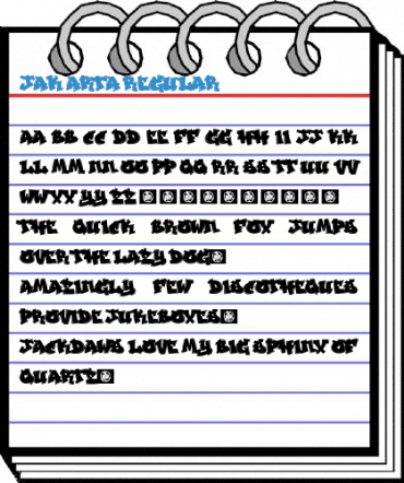 JAK ARTA Regular Font