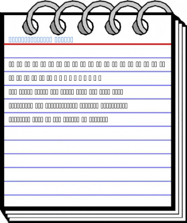 JapaneseLetter Medium Font