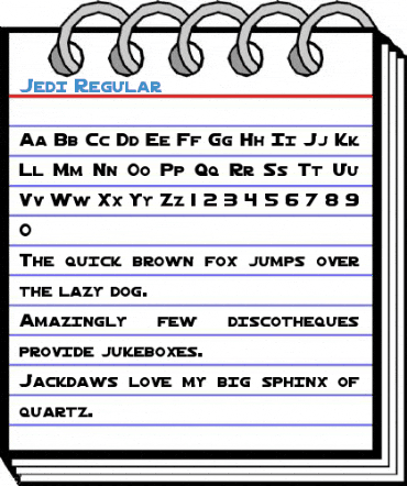 Jedi Regular Font