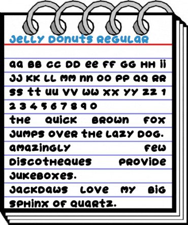 Jelly Donuts Regular Font