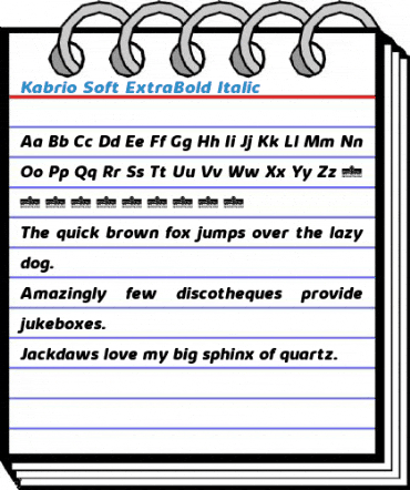 Kabrio Soft Font