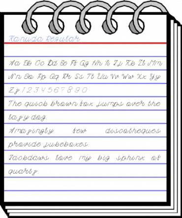 Kanuda Regular Font