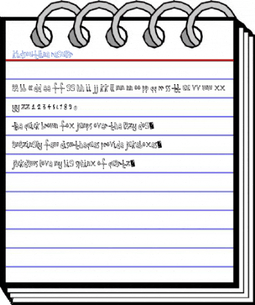 KidsOutline Regular Font