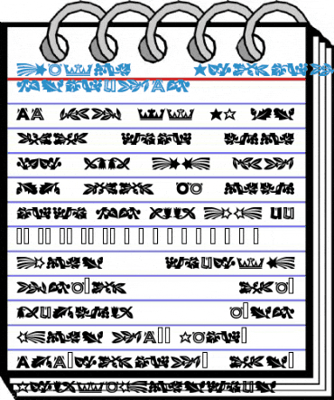 Koch Dingbats Regular Font
