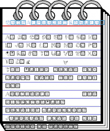 CatsAlphabet Regular Font