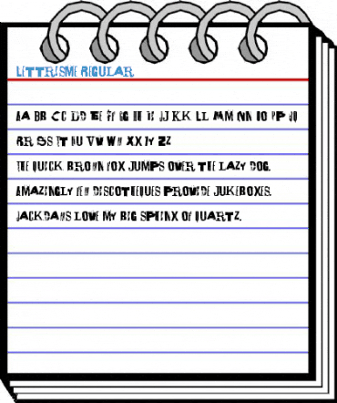 Lettrisme Regular Font
