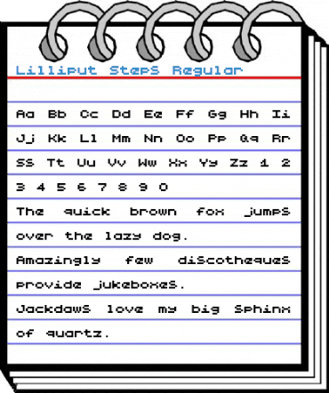 Lilliput Steps Regular Font