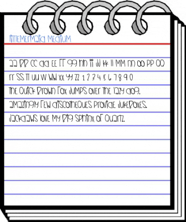 LittleMermaid Medium Font