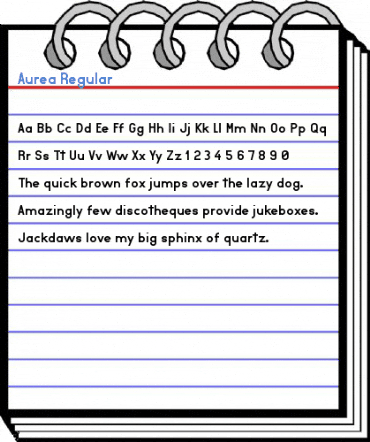 Aurea Regular Font
