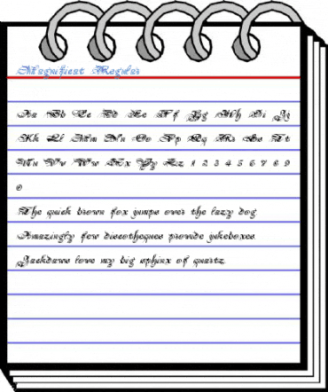 Magnificat Regular Font