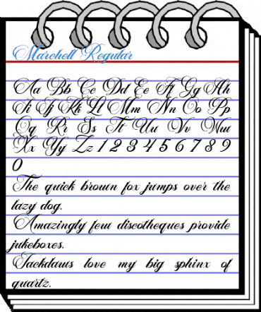 Marchell Regular Font