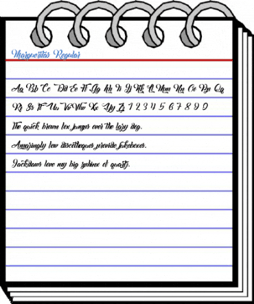 Margueritas Regular Font