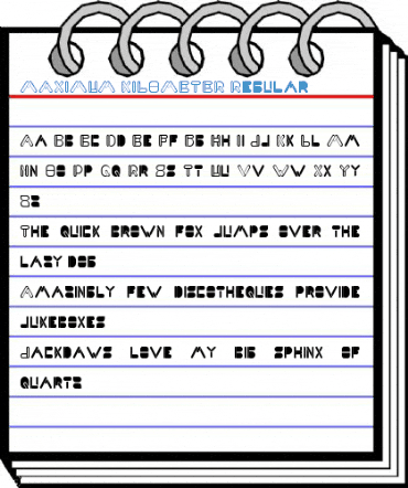 MAXIMUM KILOMETER Regular Font
