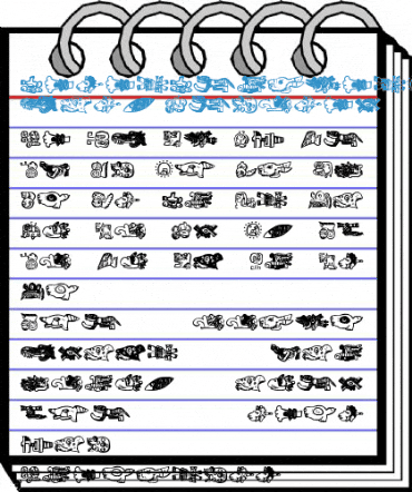 MayanMexicanSymbols Regular Font