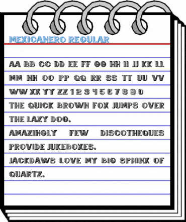 Mexicanero Regular Font