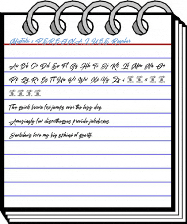 Mistuki 1 PERSONAL USE Regular Font