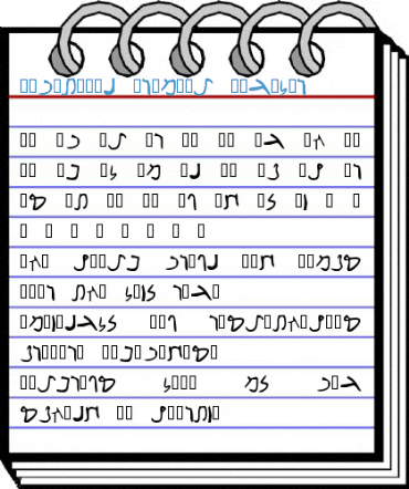 Nabataean Aramaic Font
