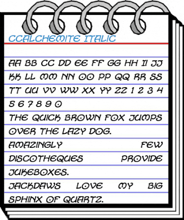 CCAlchemite Font