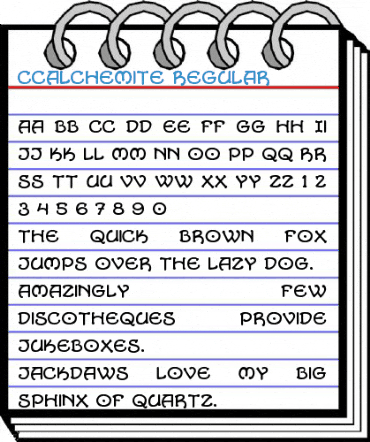 CCAlchemite Regular Font