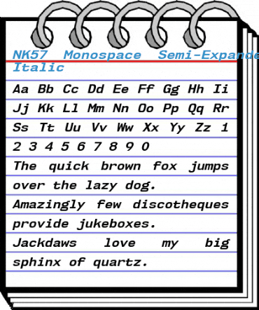 NK57 Monospace Font