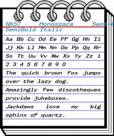 NK57 Monospace Font