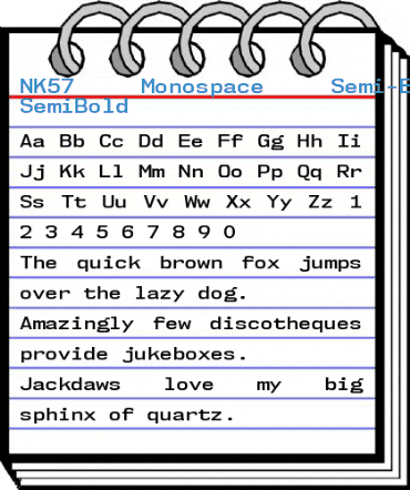 NK57 Monospace Font