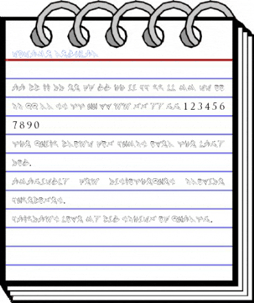 NONAME Regular Font