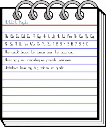 NOROESTE Regular Font
