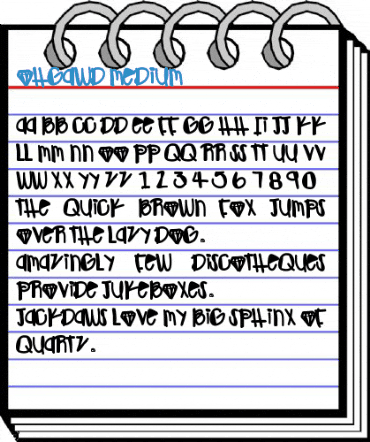 OhGawd Medium Font