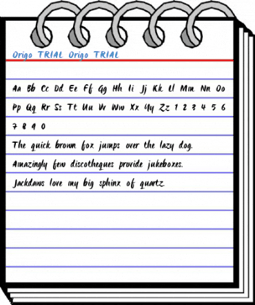 Origo_TRIAL Origo_TRIAL Font