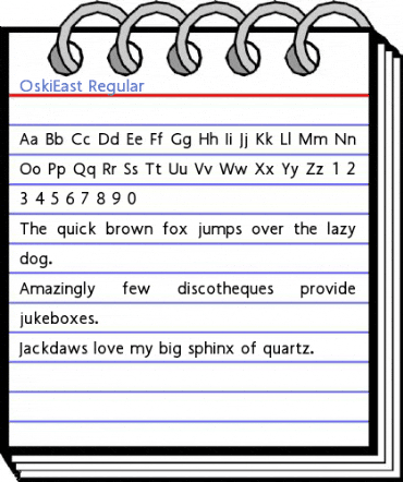 OskiEast Regular Font