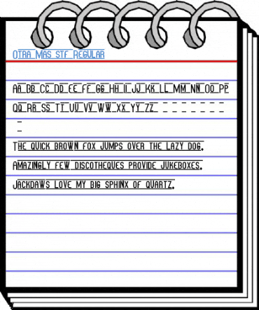 Otra Mas stf Regular Font