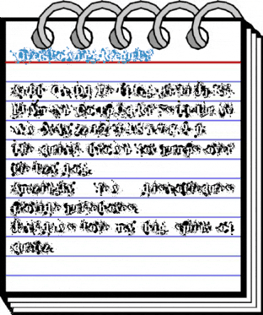 Overflowing Regular Font