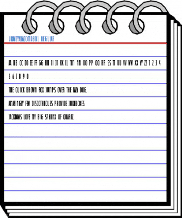 URWDyanaComDBol Regular Font