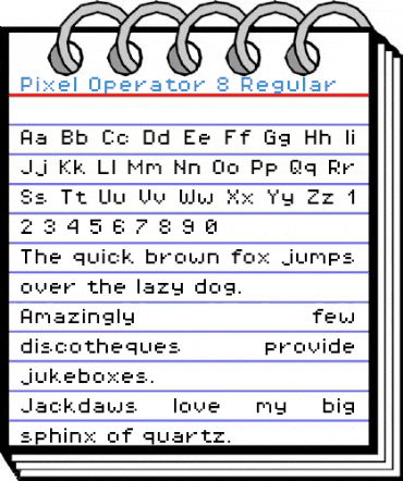 Pixel Operator 8 Font