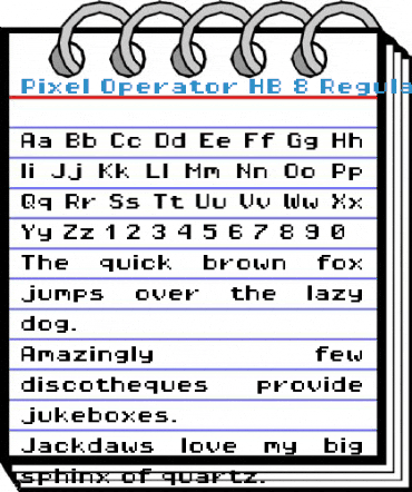 Pixel Operator HB 8 Font