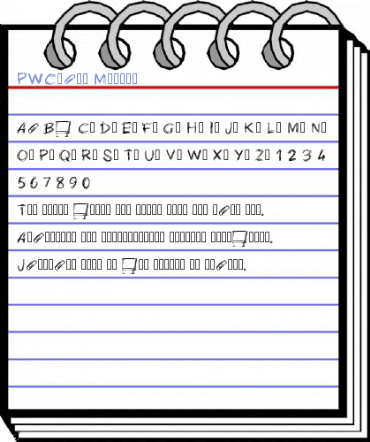 PWChalk Medium Font