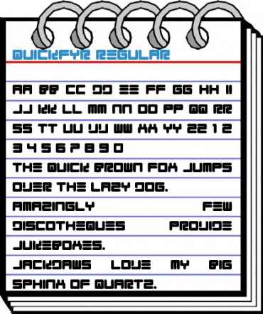 Quickfyr Regular Font