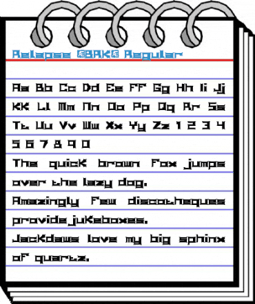 Relapse (BRK) Regular Font