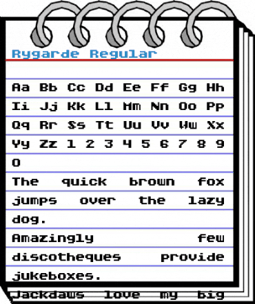 Rygarde Regular Font