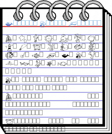 Seaside Things Regular Font