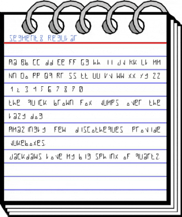 Segment8 Regular Font