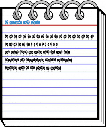 SF Balloons Thin Italic Font
