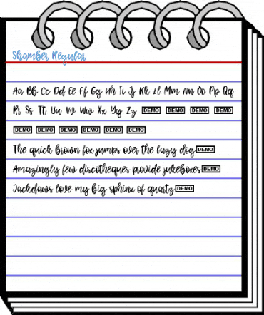 Shamber Regular Font