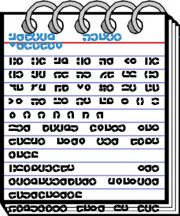 Celtic Knots  Filled Regular Font