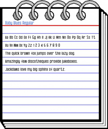 Baby Blues Regular Font