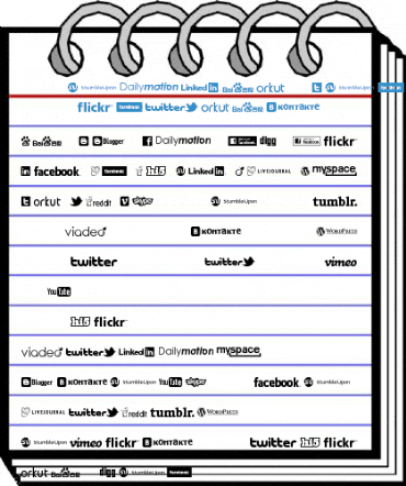 Social Logos Regular Font